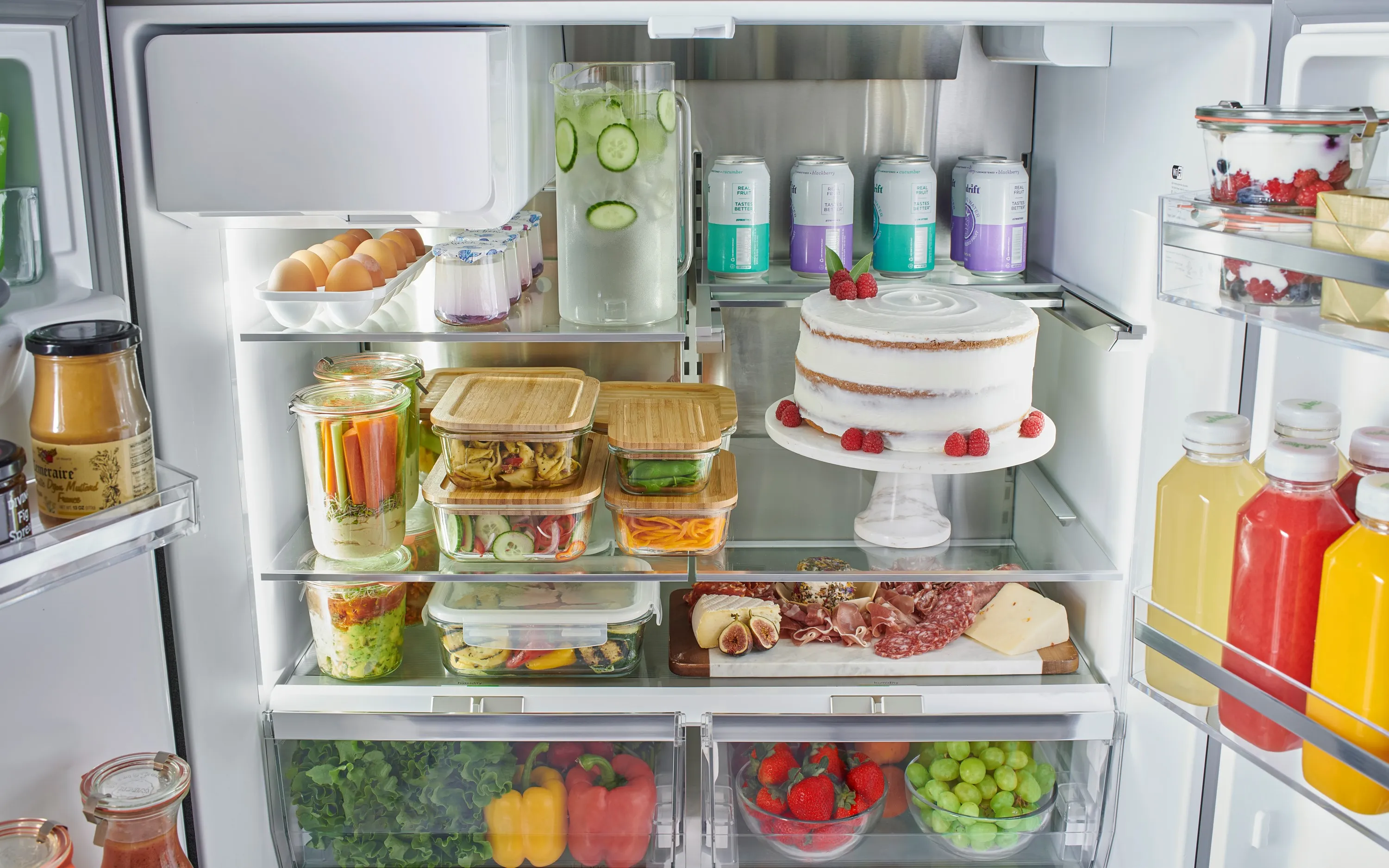 500 Series French Door Bottom Mount Refrigerator 36'' B36FD52SNS