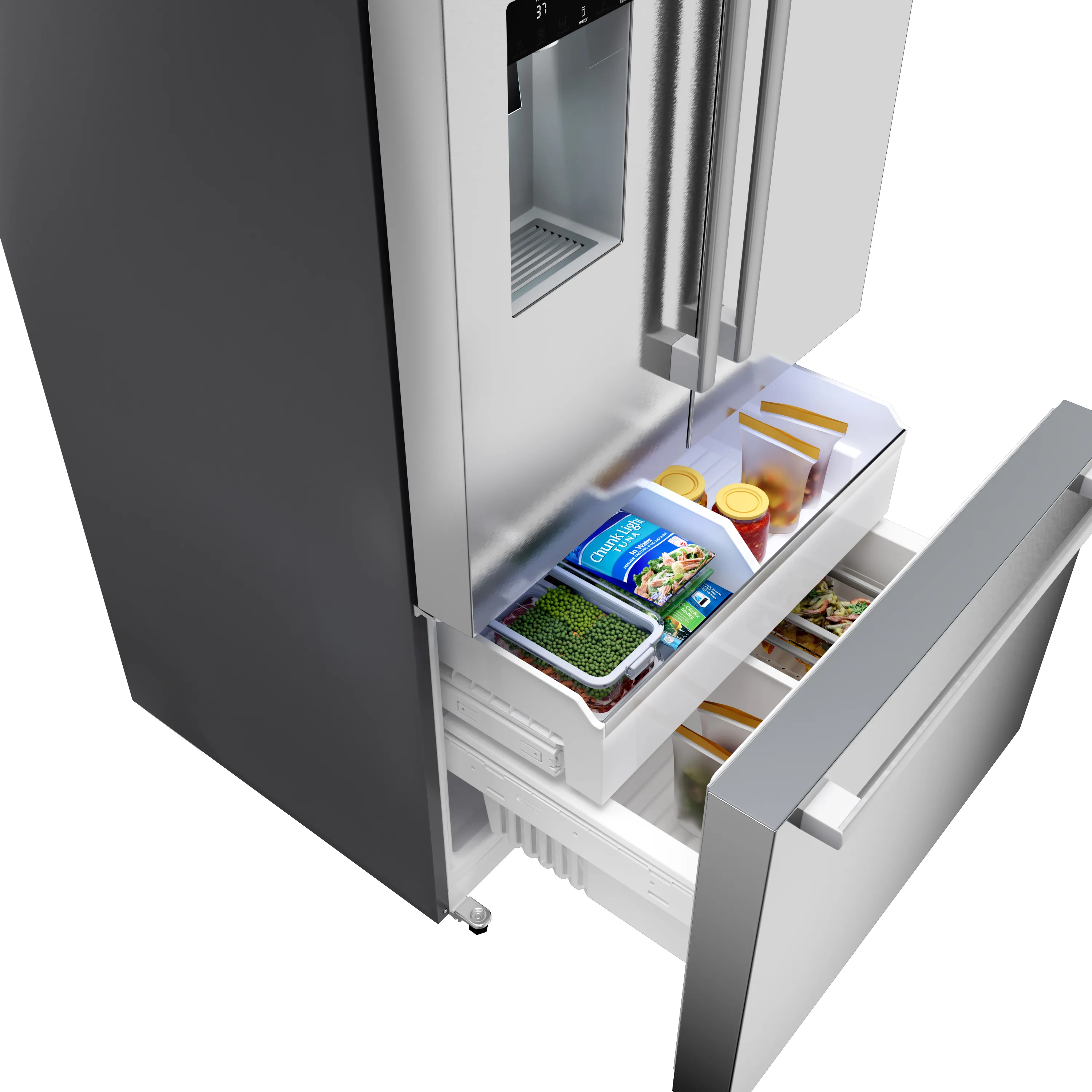 500 Series French Door Bottom Mount Refrigerator 36'' B36FD52SNS