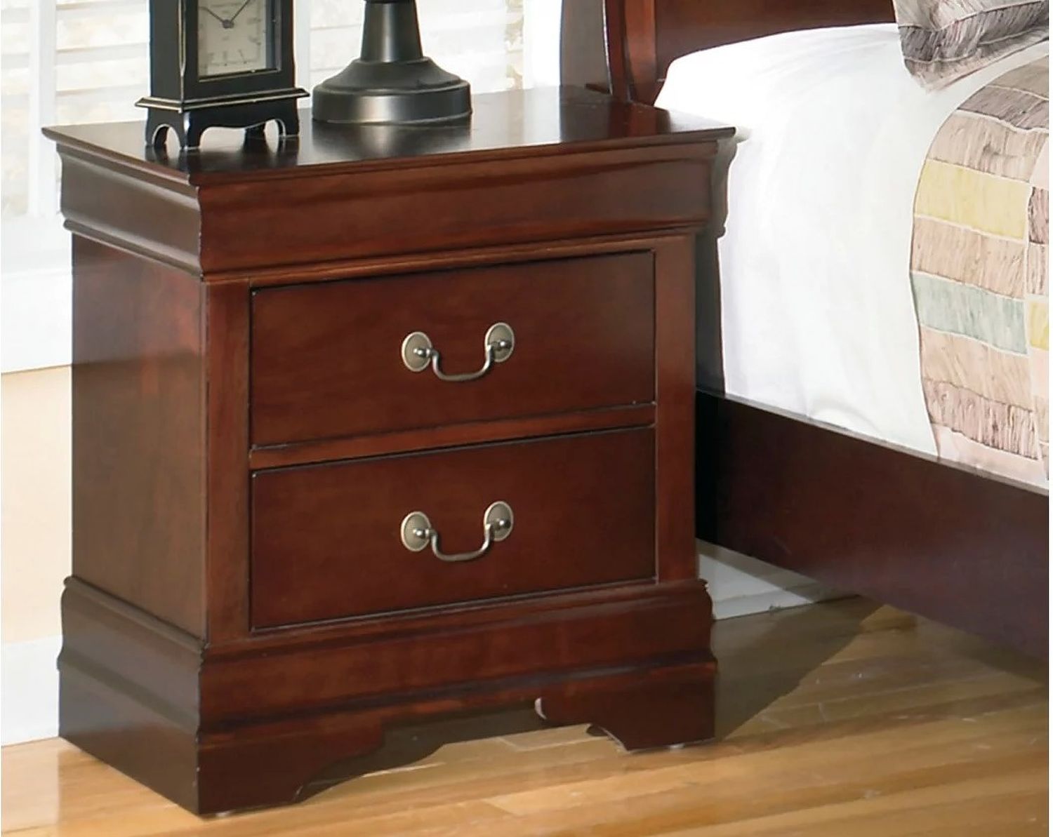 Alisdair Two Drawer Nightstand B37692