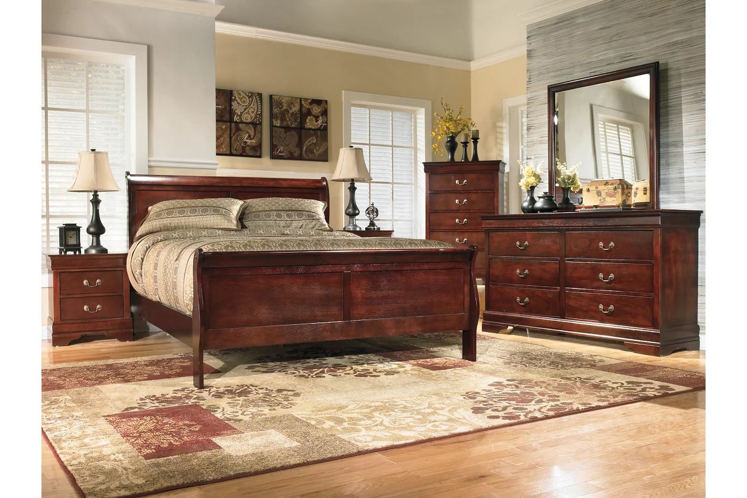 Alisdair King Sleigh Bed B376B8