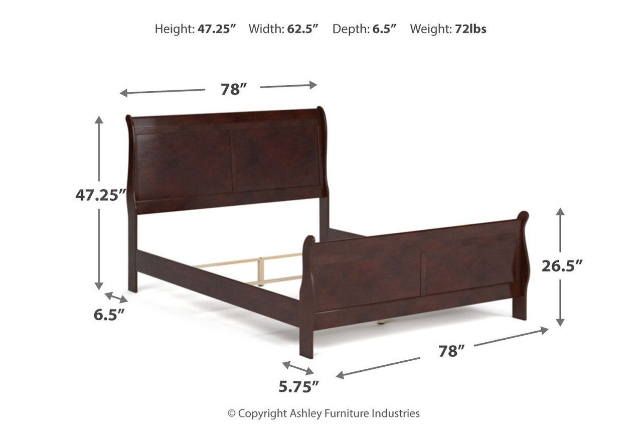 Alisdair King Sleigh Bed B376B8