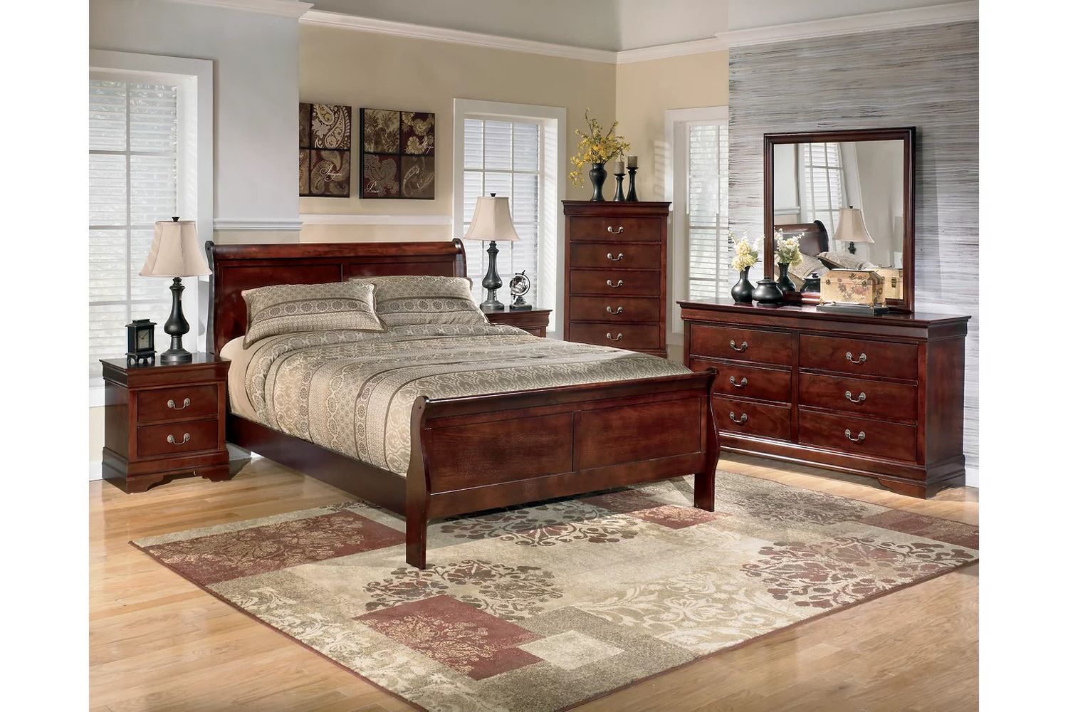 Alisdair Cal. King Sleigh Bed B376B9