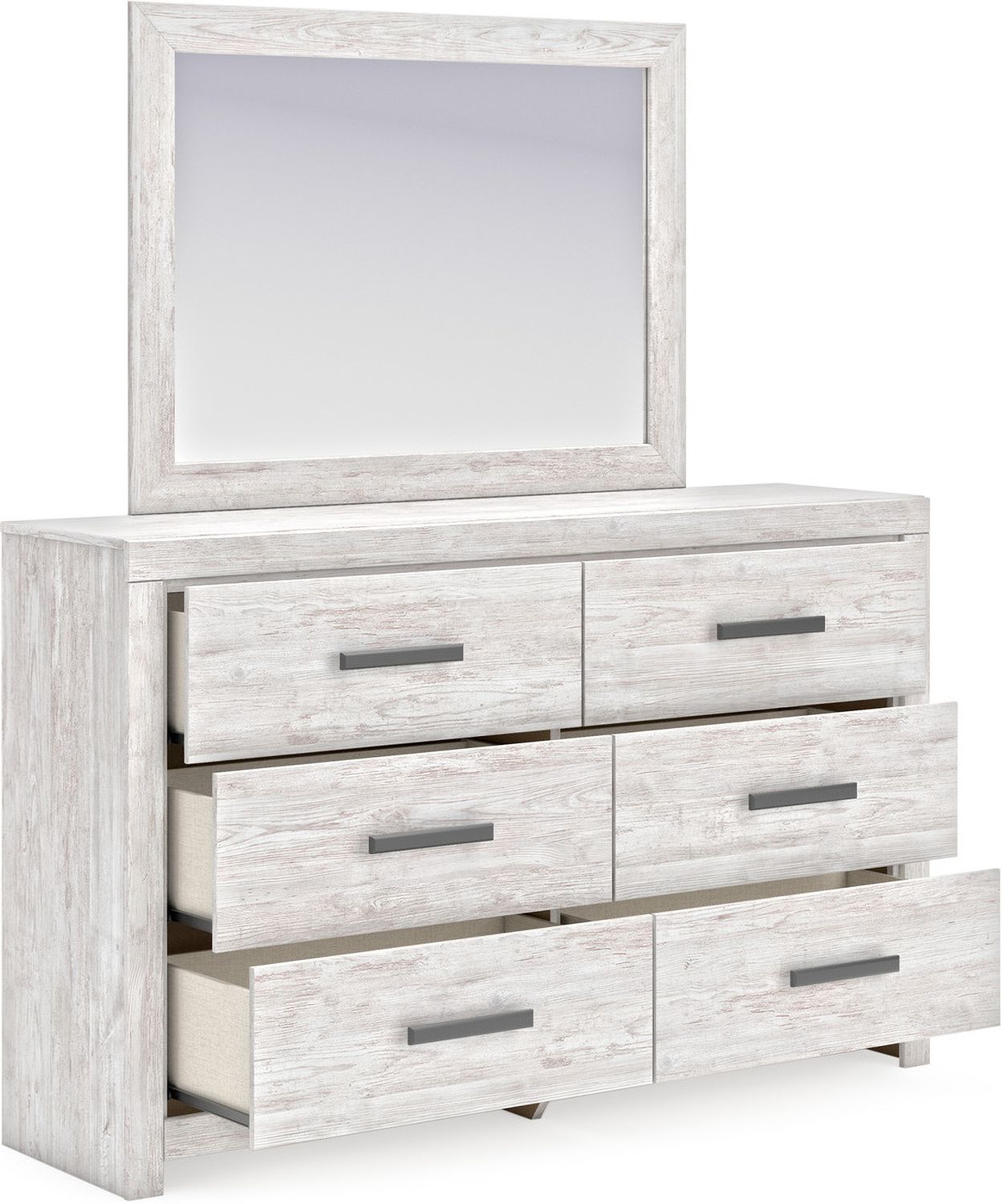 Cayboni Dresser In Washed White B378831