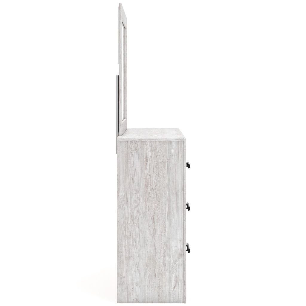 Cayboni Bedroom Mirror In White Wash B378836