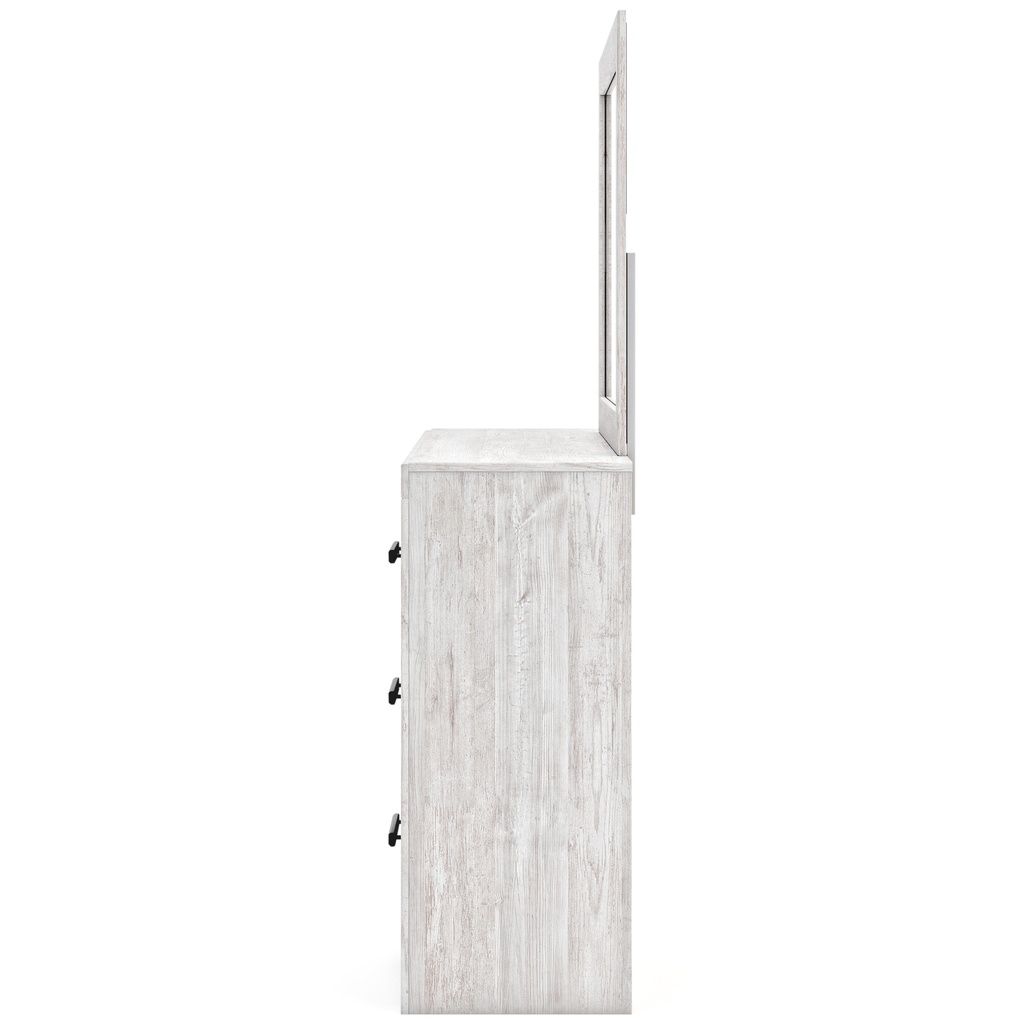 Cayboni Bedroom Mirror In White Wash B378836