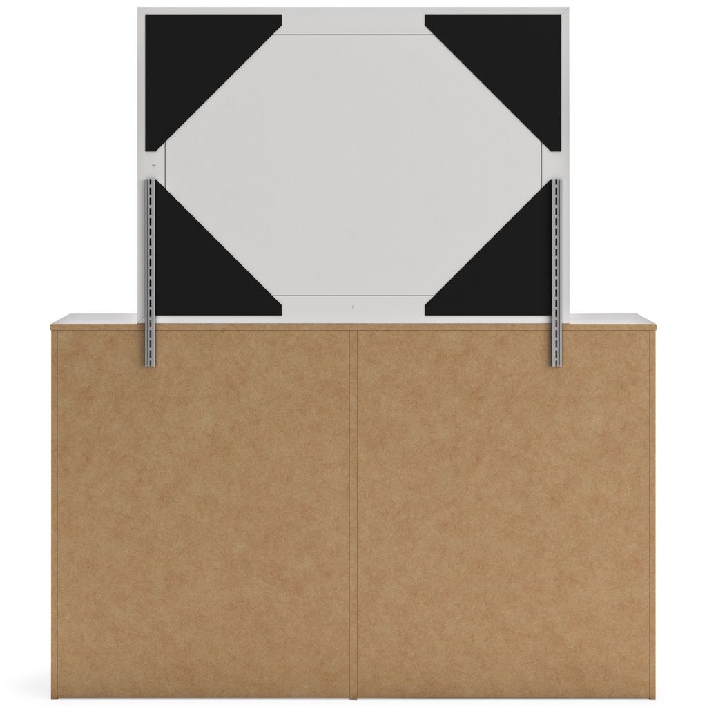 Cayboni Bedroom Mirror In White Wash B378836