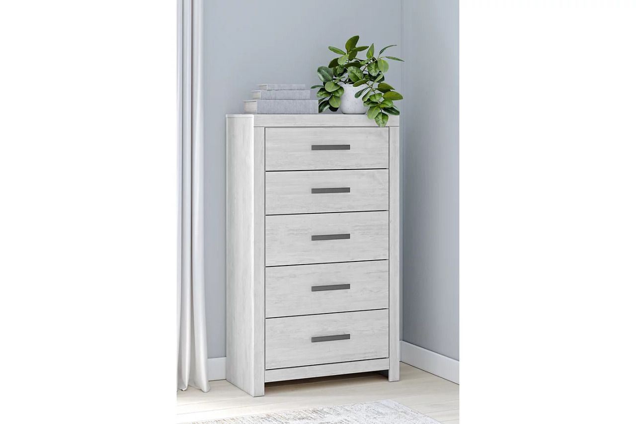 Cayboni Chest of Drawers In Washed White B378846