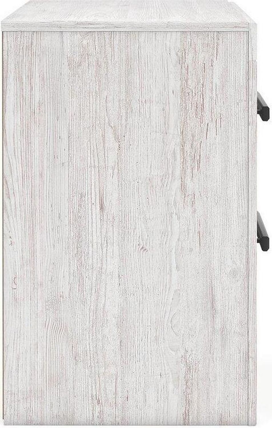 Cayboni Nightstand In Washed White B378892