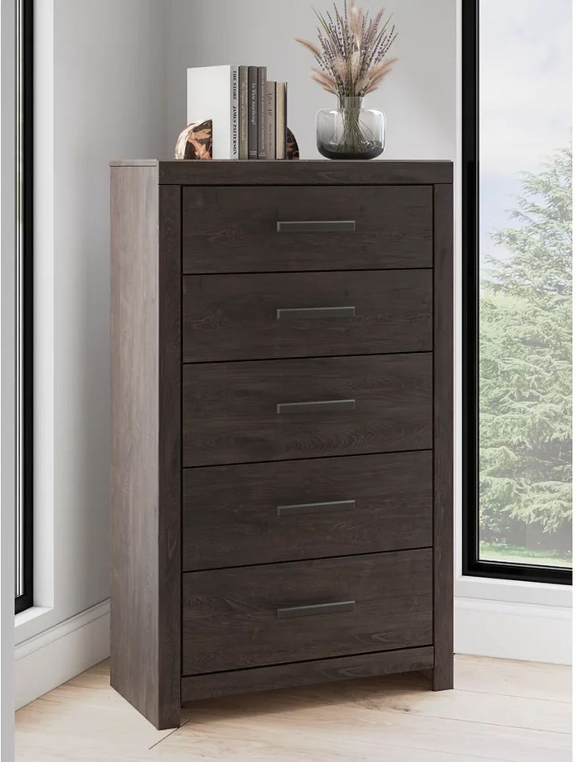 Prendonea Chest of Drawers In Charcoal B378946