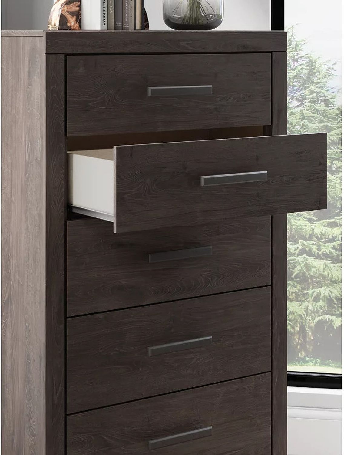 Prendonea Chest of Drawers In Charcoal B378946