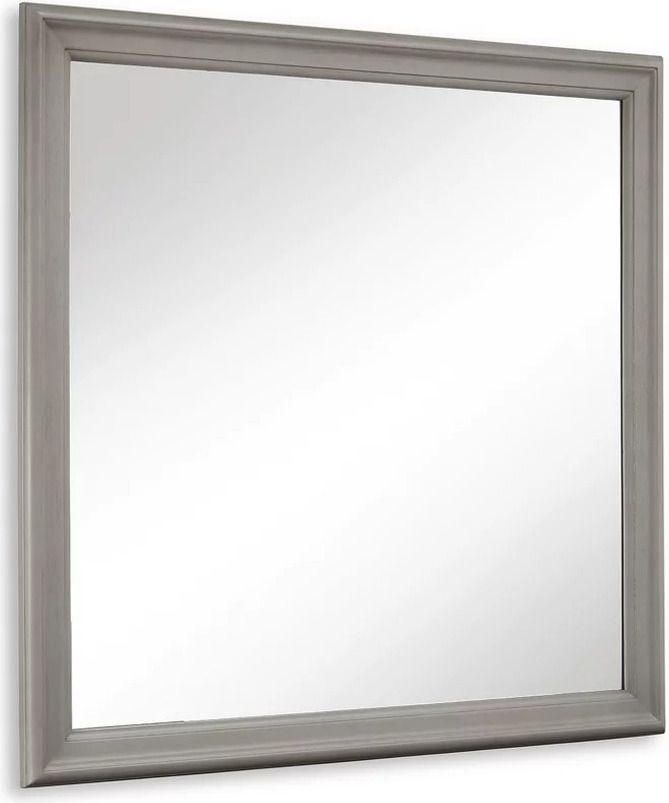 Kordasky Gray Bedroom Mirror B39436