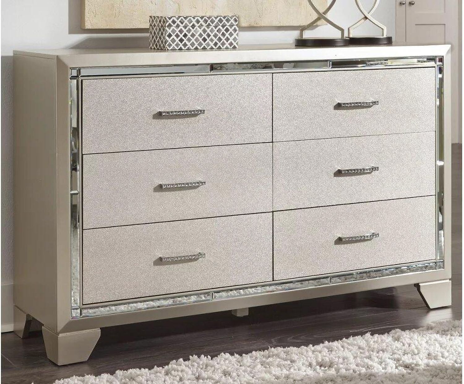 Lonnix Silver Dresser B41021