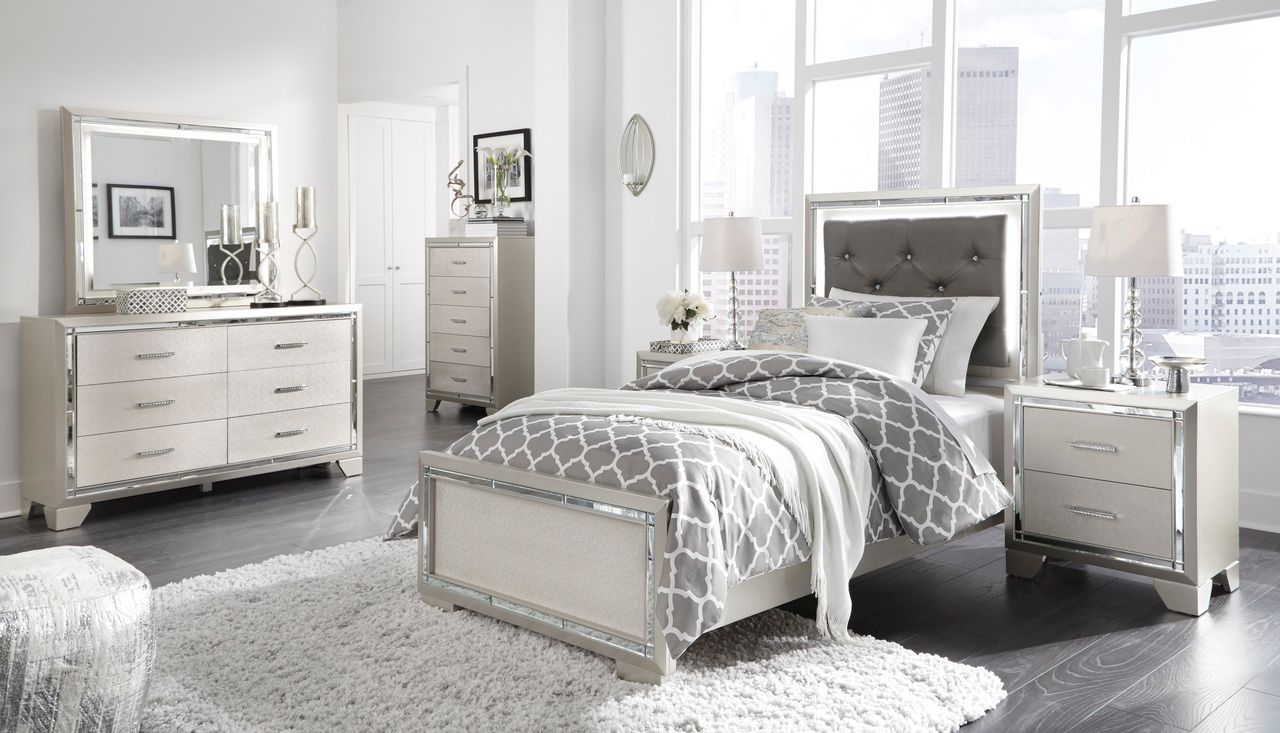 Lonnix Silver Dresser B41021