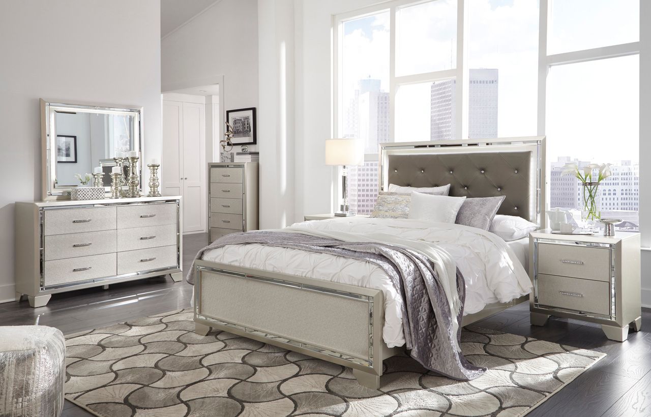 Lonnix Silver Dresser B41021