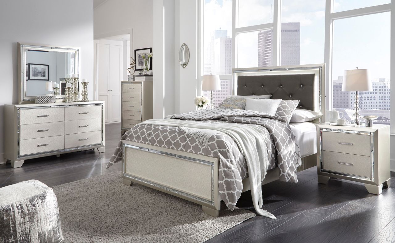 Lonnix Silver Dresser B41021