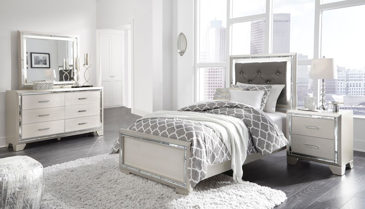 Lonnix Silver Dresser B41021