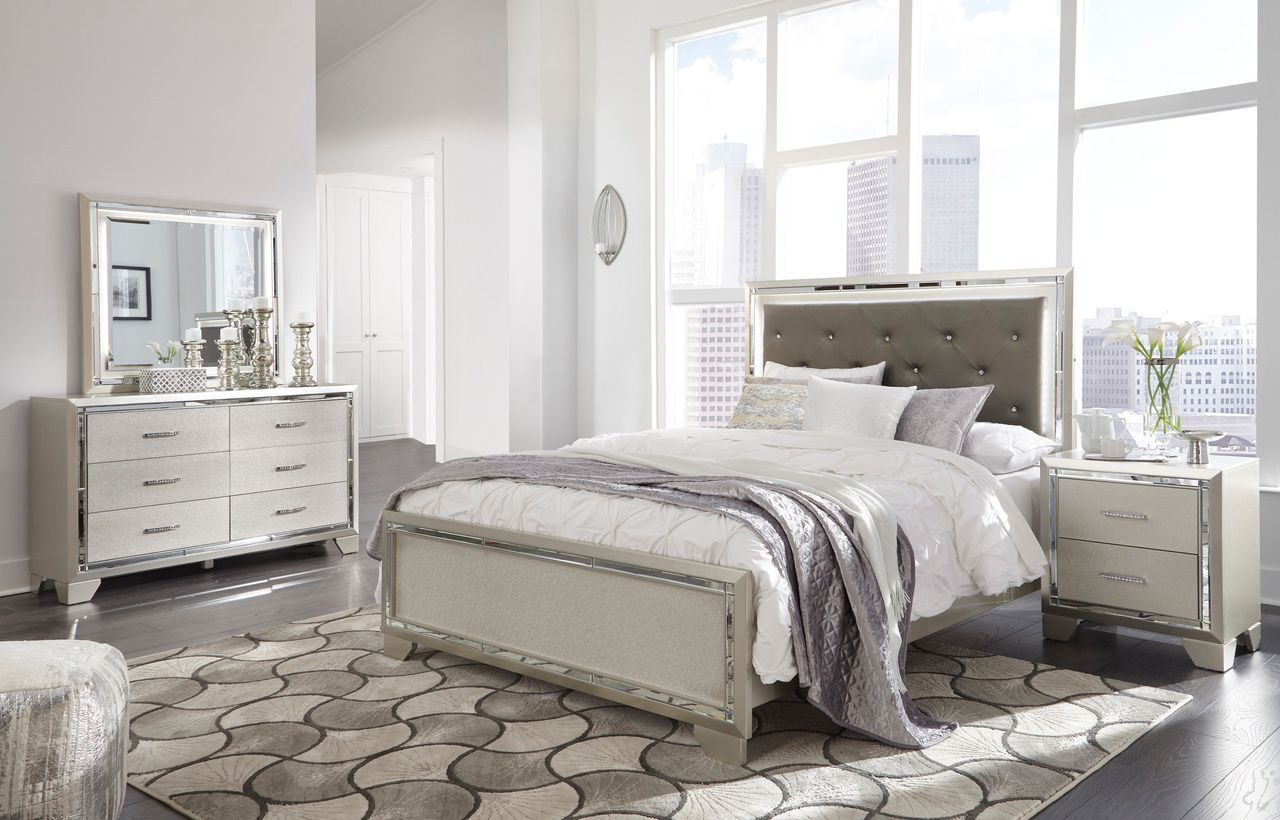 Lonnix Silver Dresser B41021