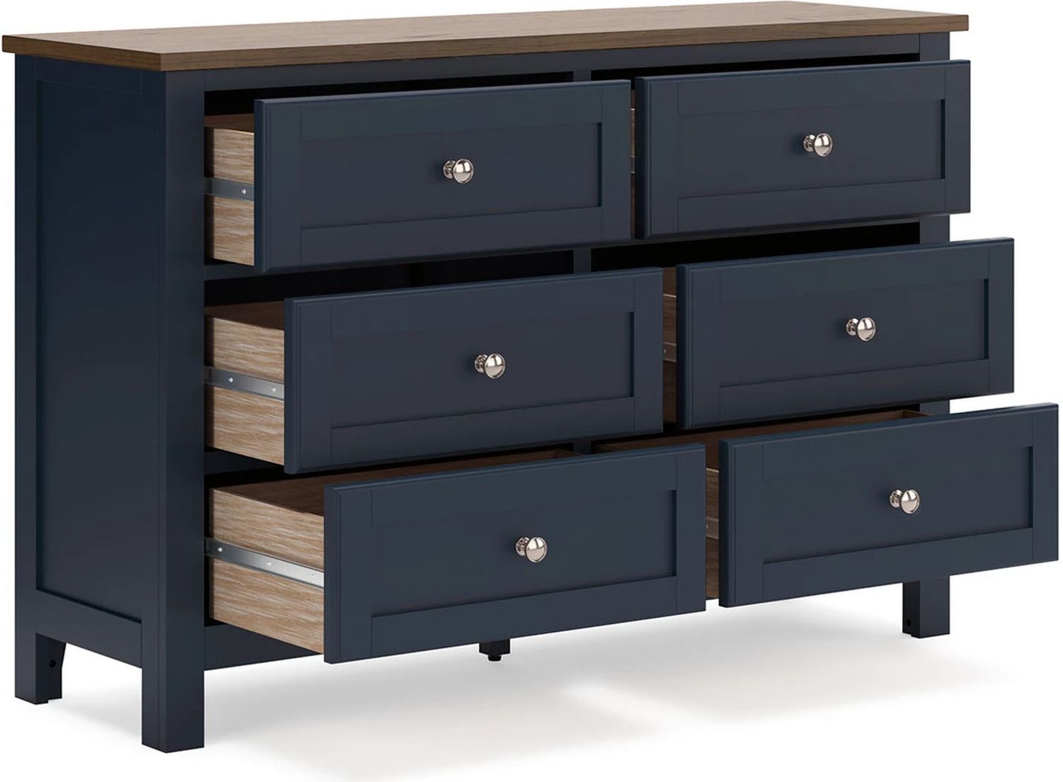 Landocken Dresser In Brown/Blue B41421