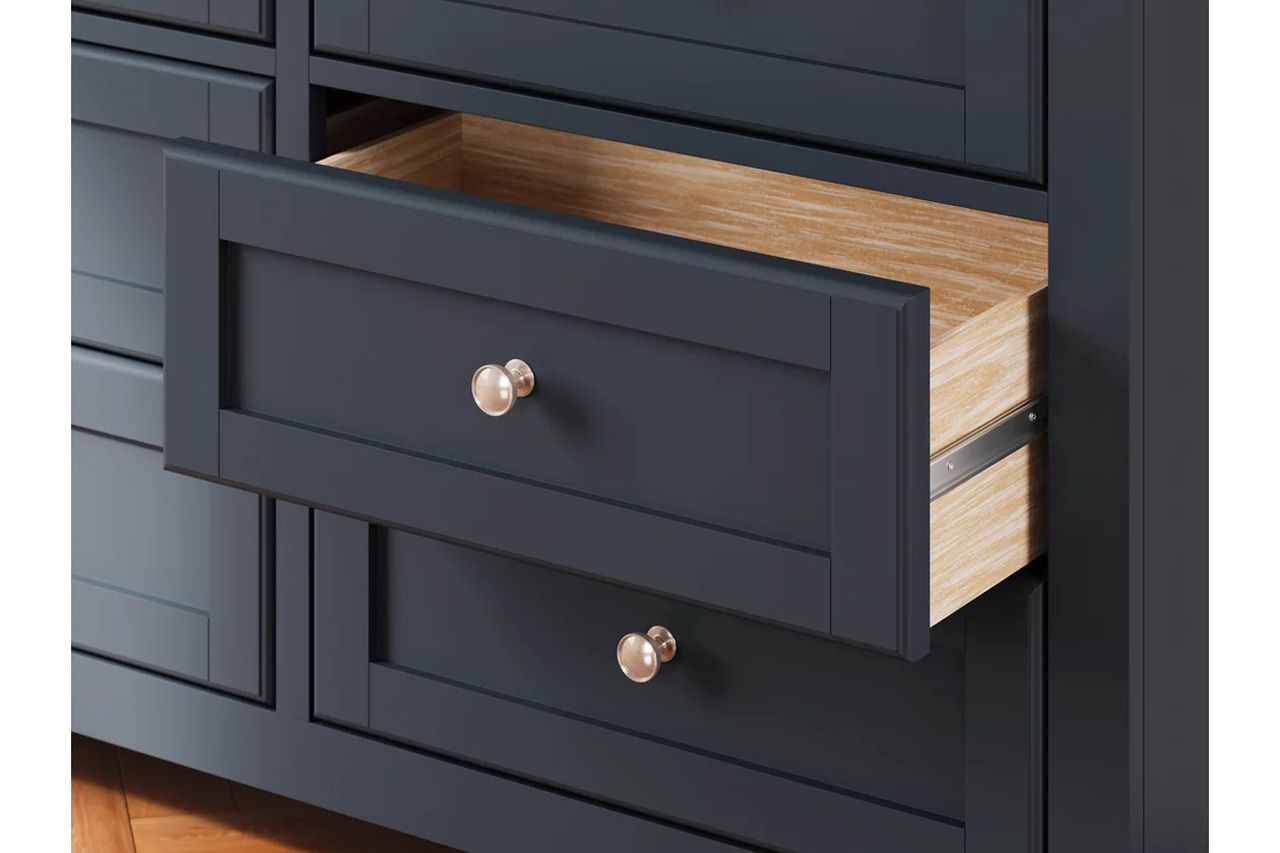 Landocken Dresser In Brown/Blue B41421