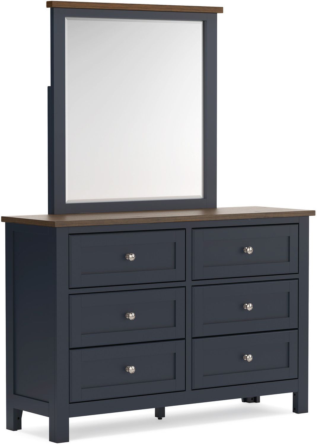Landocken Dresser In Brown/Blue B41421