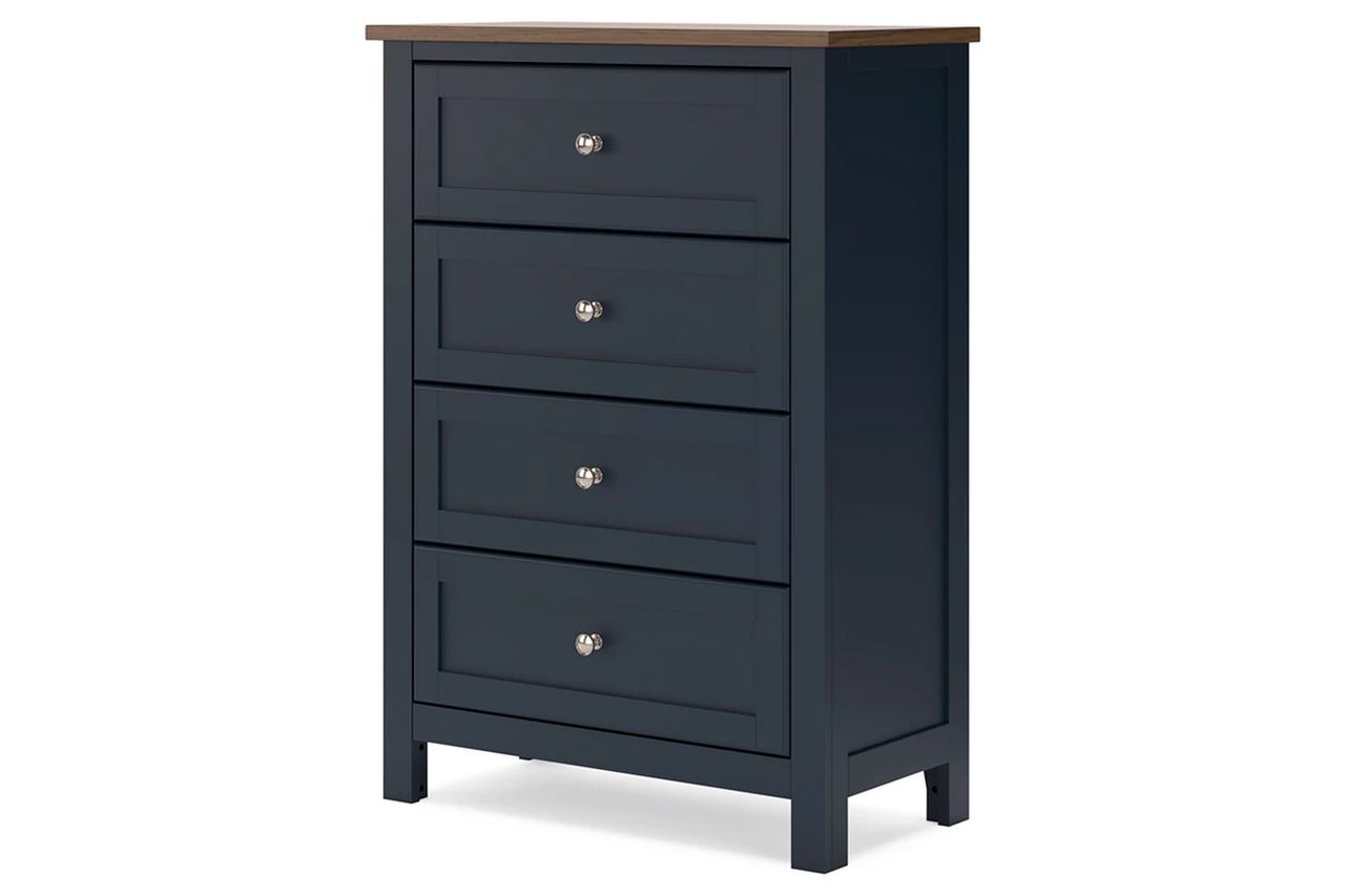 Landocken Chest of Drawers In Brown/Blue B41445