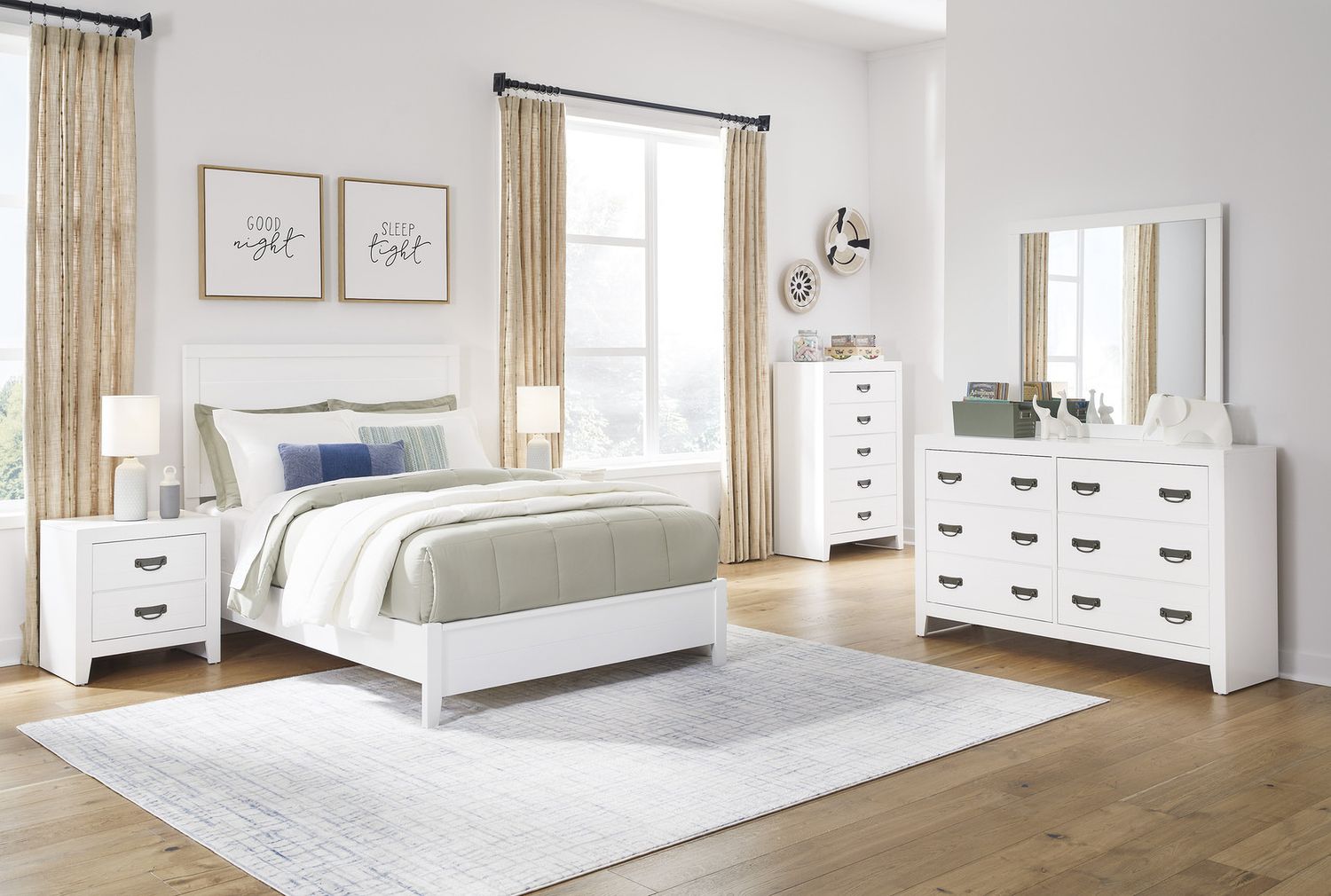 Binterglen Dresser In White B42731
