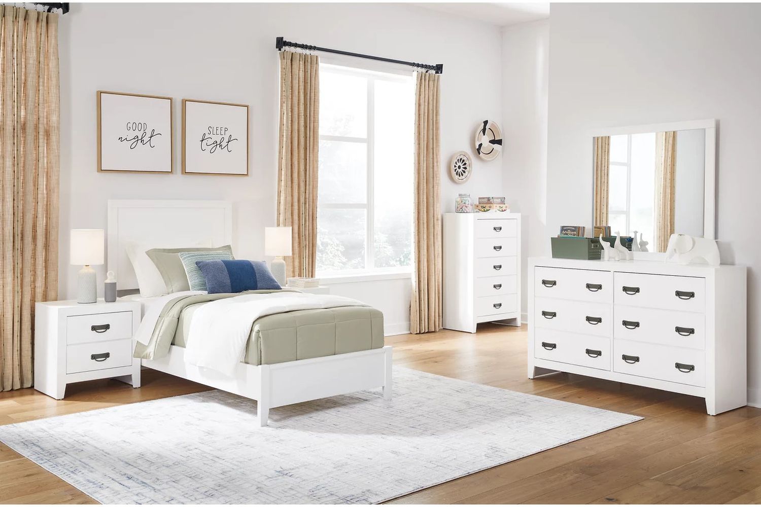 Binterglen Nightstand In White B42792