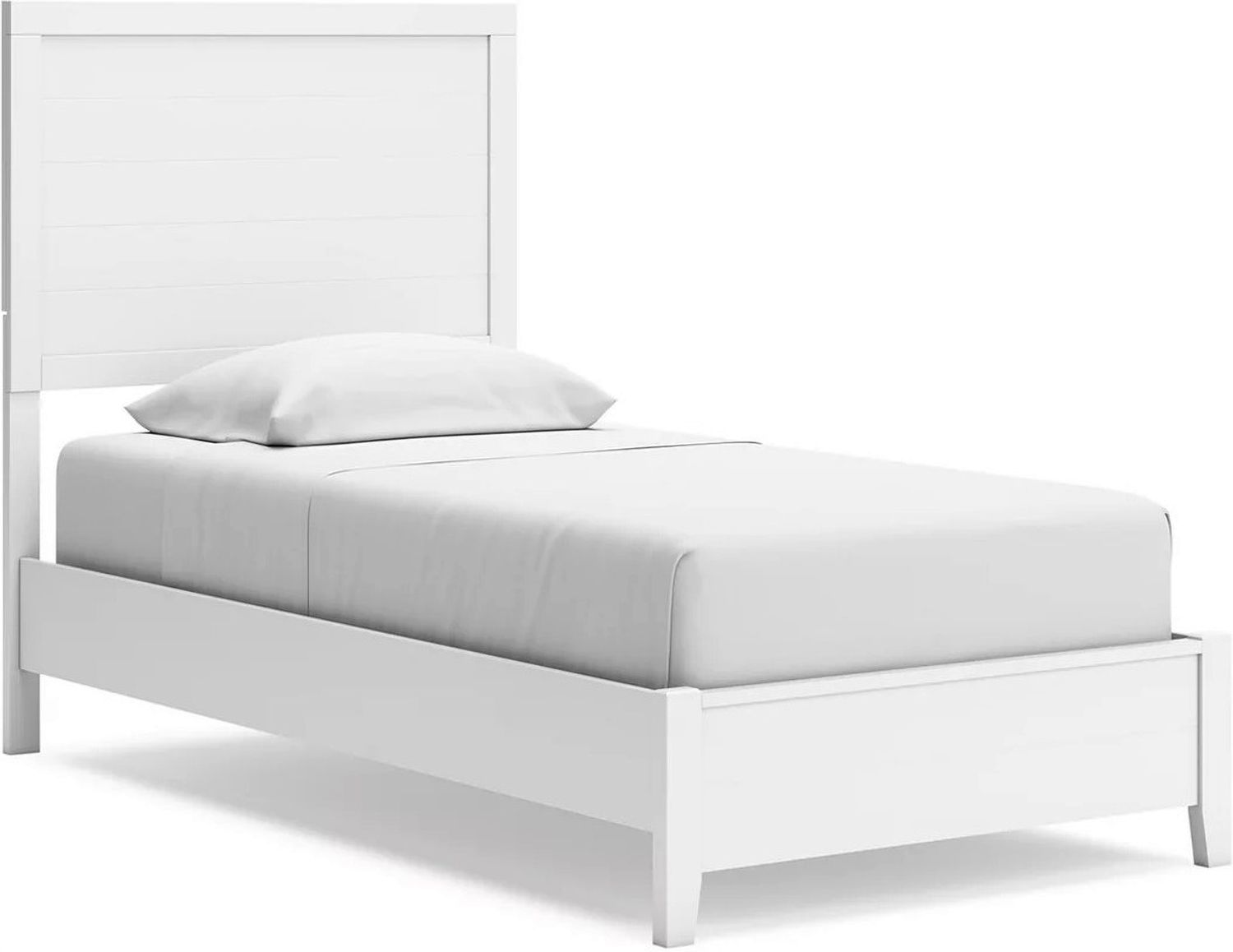 Binterglen Twin Panel Bed In White B427B2