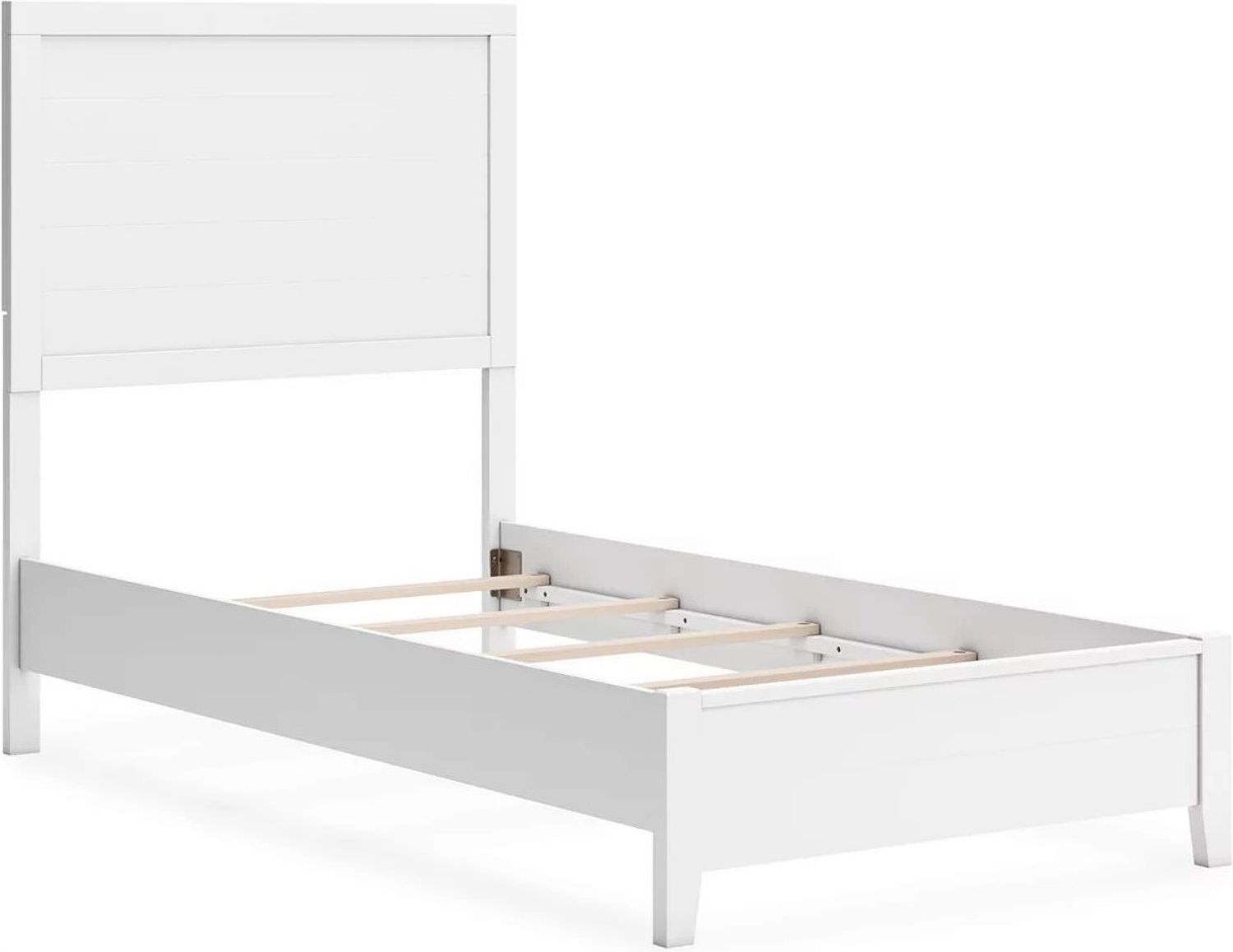 Binterglen Twin Panel Bed In White B427B2