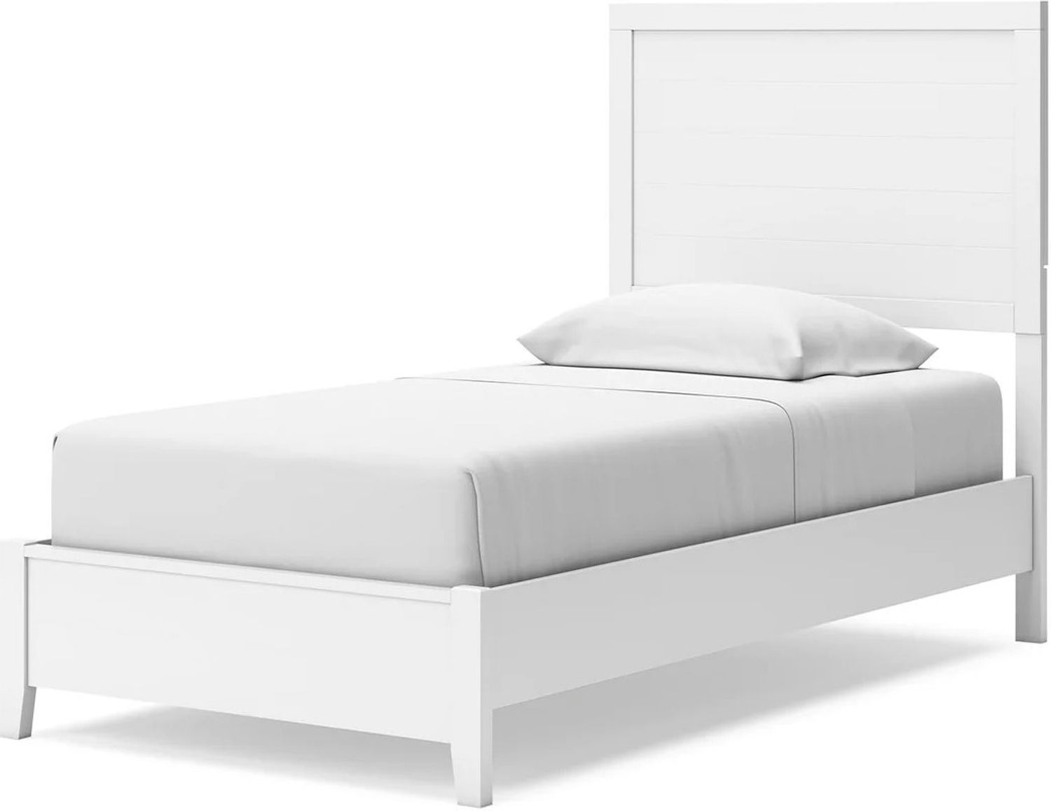 Binterglen Twin Panel Bed In White B427B2
