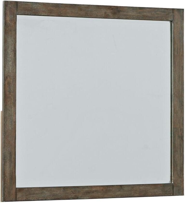 Shamryn Grayish Brown Bedroom Mirror B43636