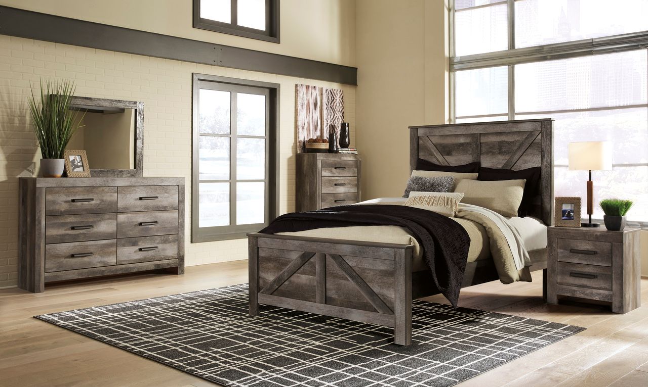 Wynnlow Gray Dresser B44031