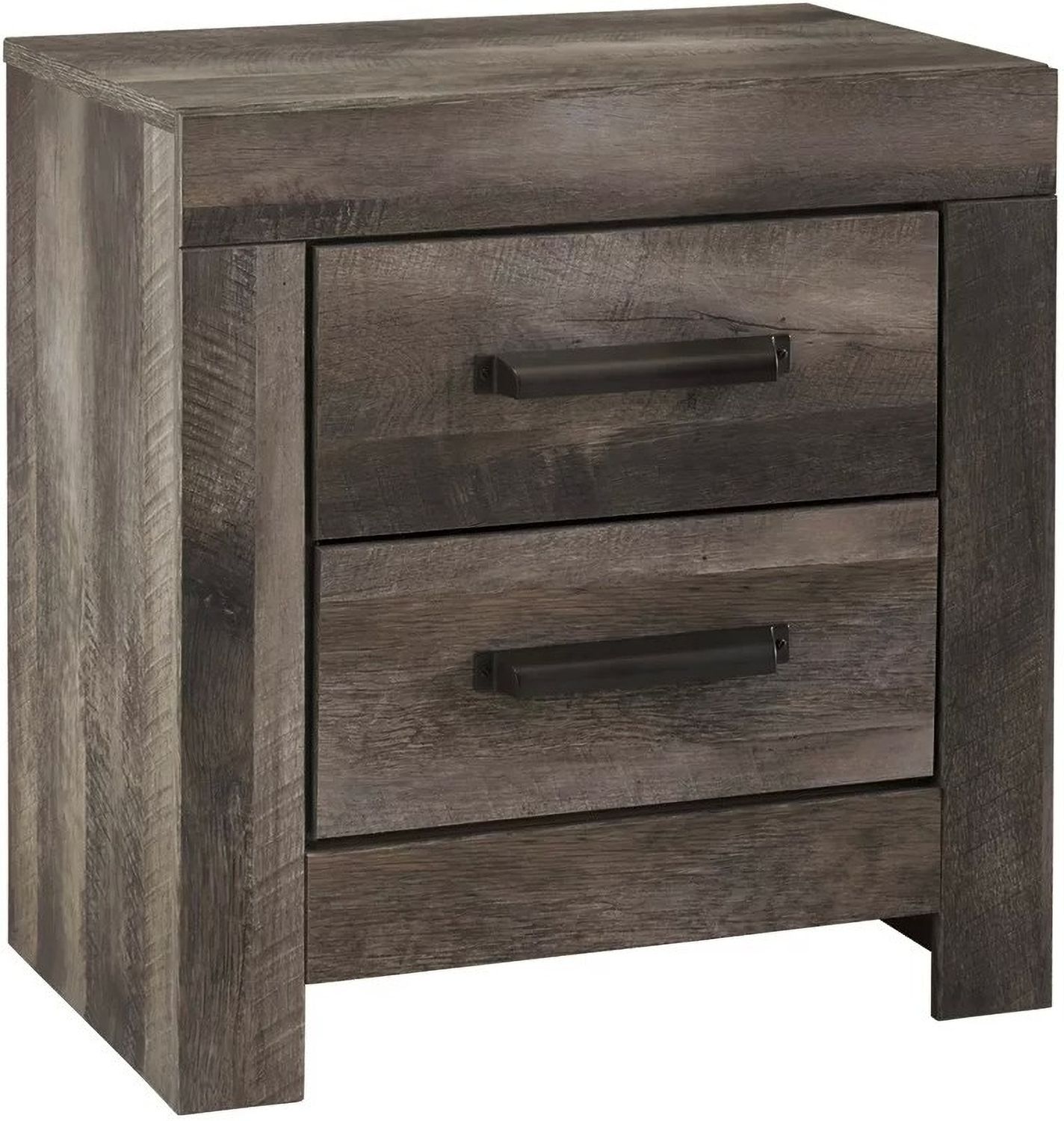 Wynnlow Gray 2 Drawer Nightstand B44092