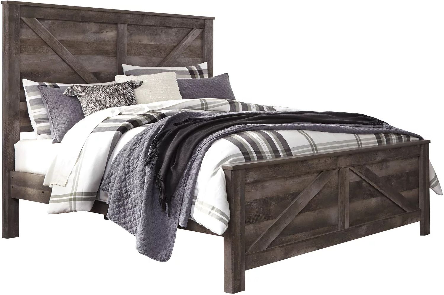 Wynnlow Crossbuck Panel Bed (King) B440B11