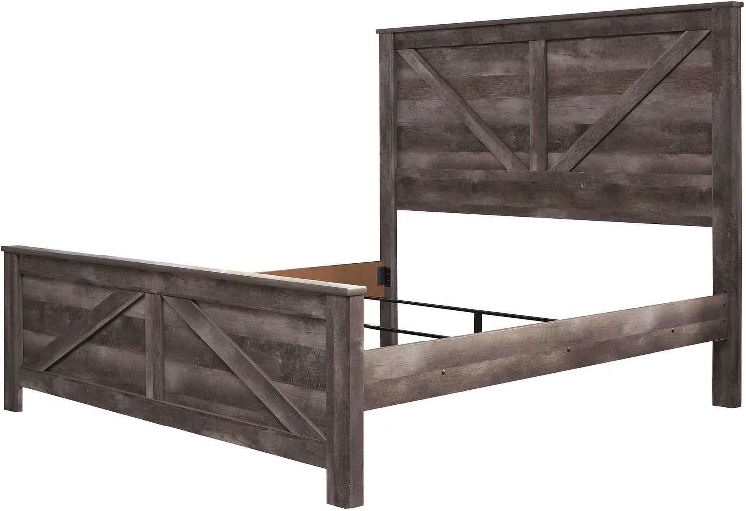 Wynnlow Crossbuck Panel Bed (King) B440B11