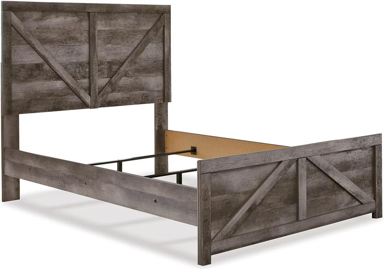 Wynnlow Gray Full Panel Bed B440B17