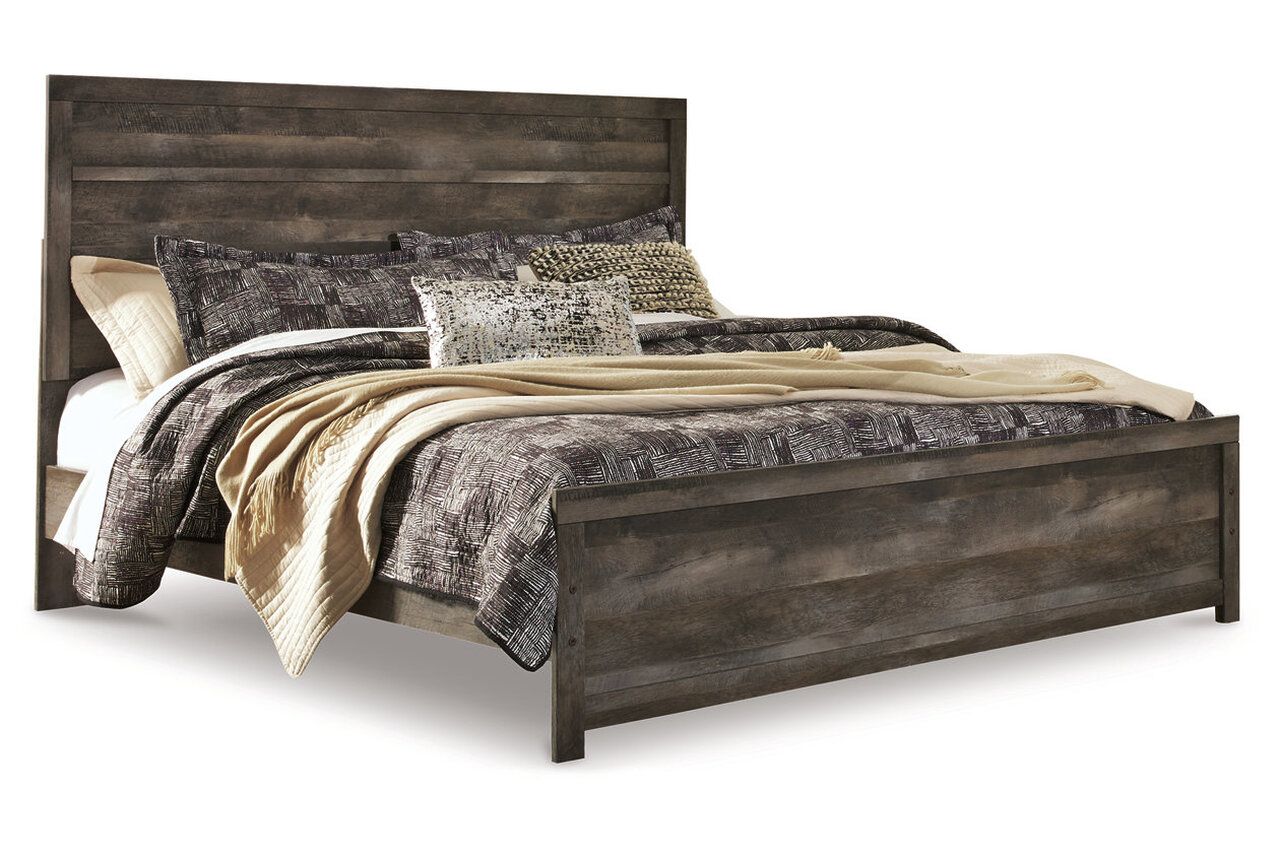 Wynnlow Gray King Panel Bed B440B8