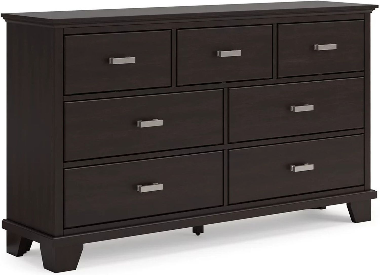 Covetown Dresser In Dark Brown B44131