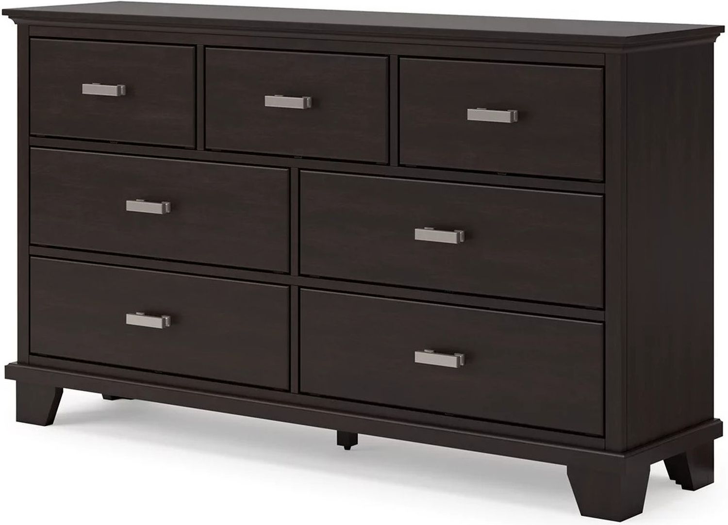 Covetown Dresser In Dark Brown B44131