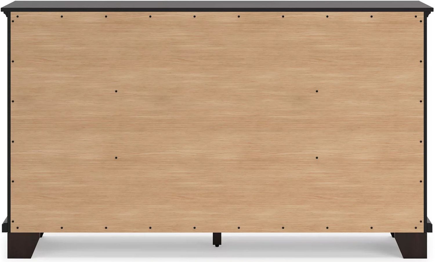 Covetown Dresser In Dark Brown B44131