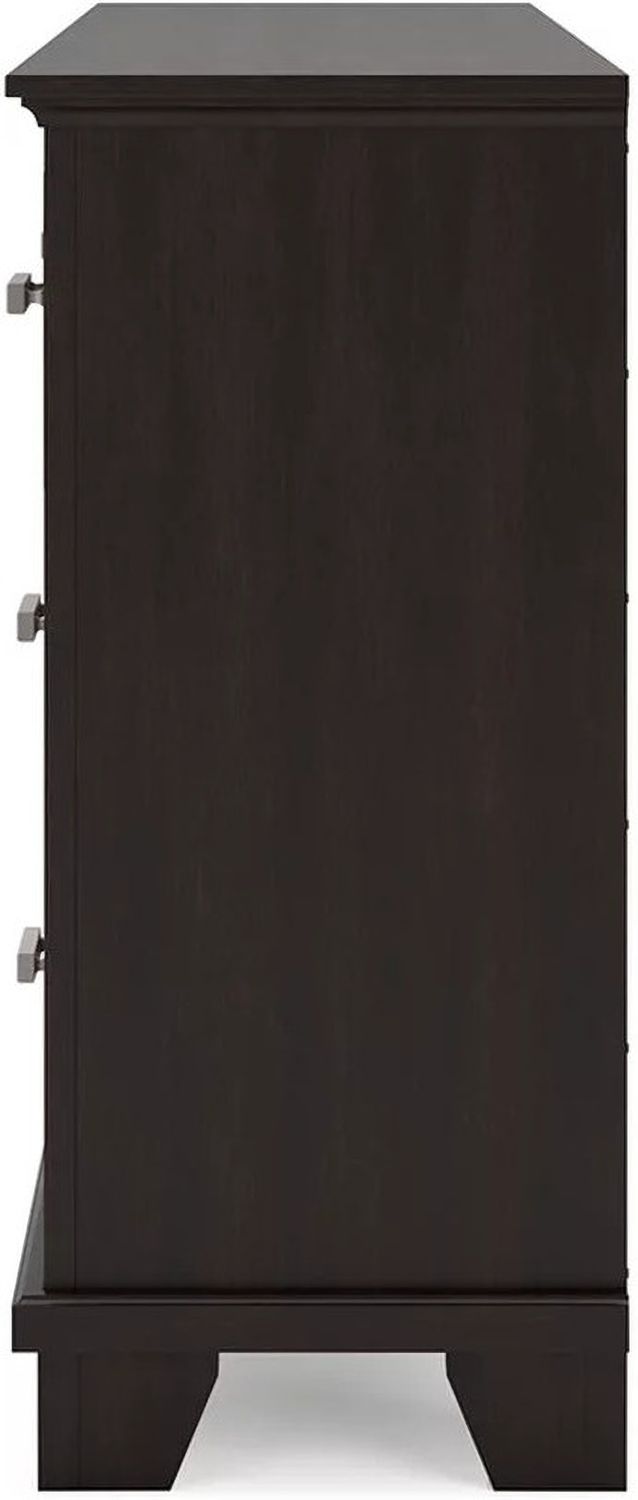 Covetown Dresser In Dark Brown B44131