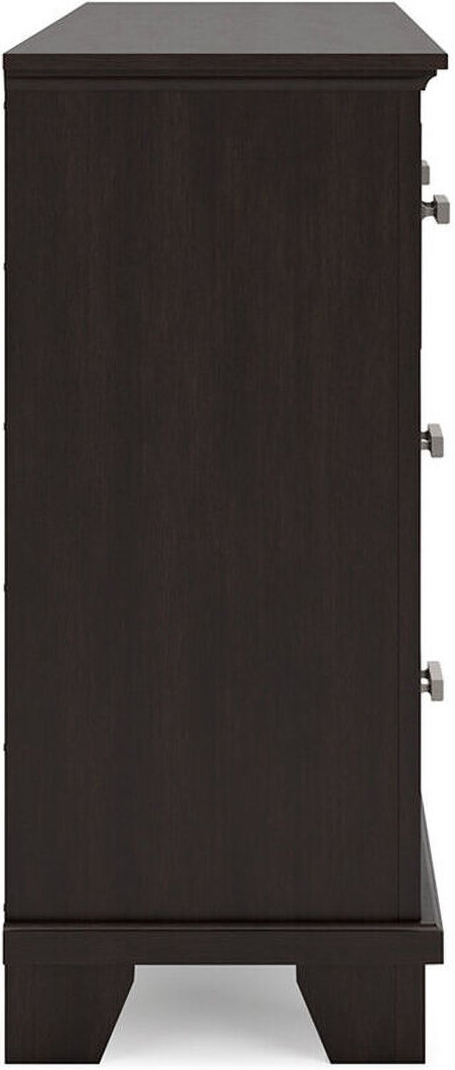 Covetown Dresser In Dark Brown B44131
