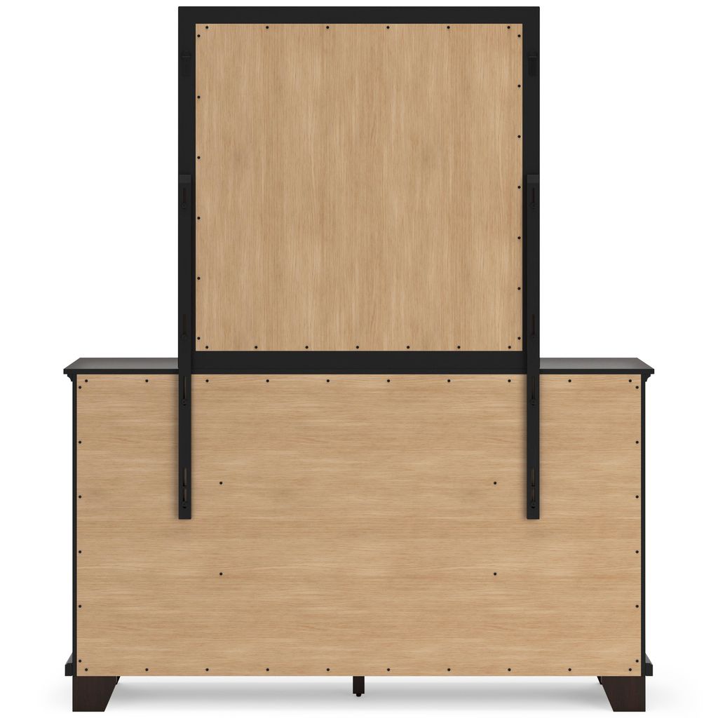 Covetown Dresser In Dark Brown B44131