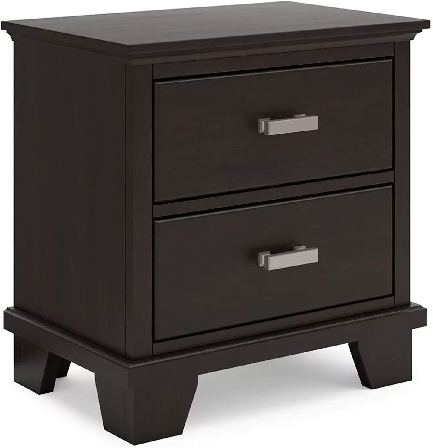 Covetown Nightstand In Dark Brown B44192