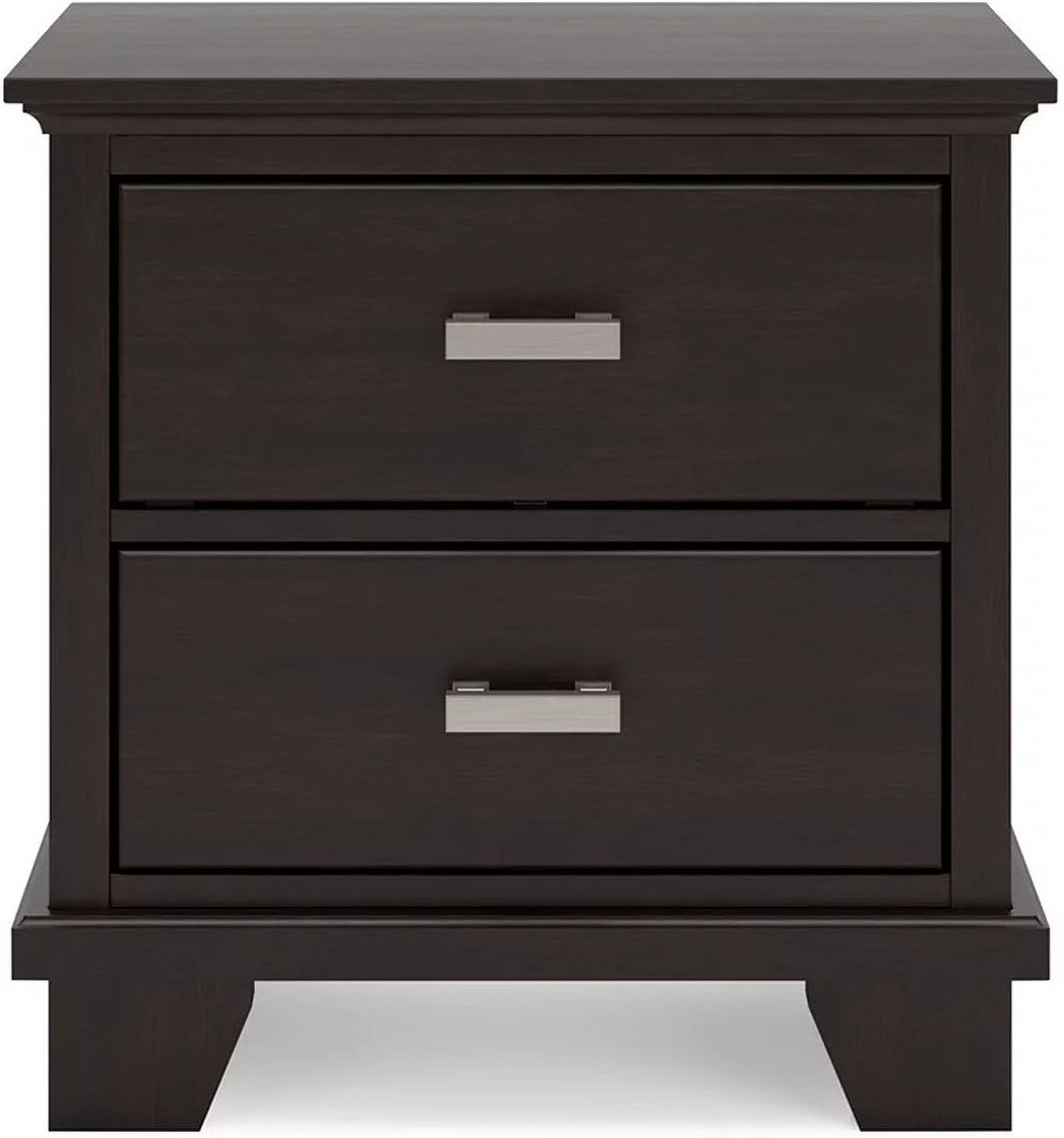 Covetown Nightstand In Dark Brown B44192