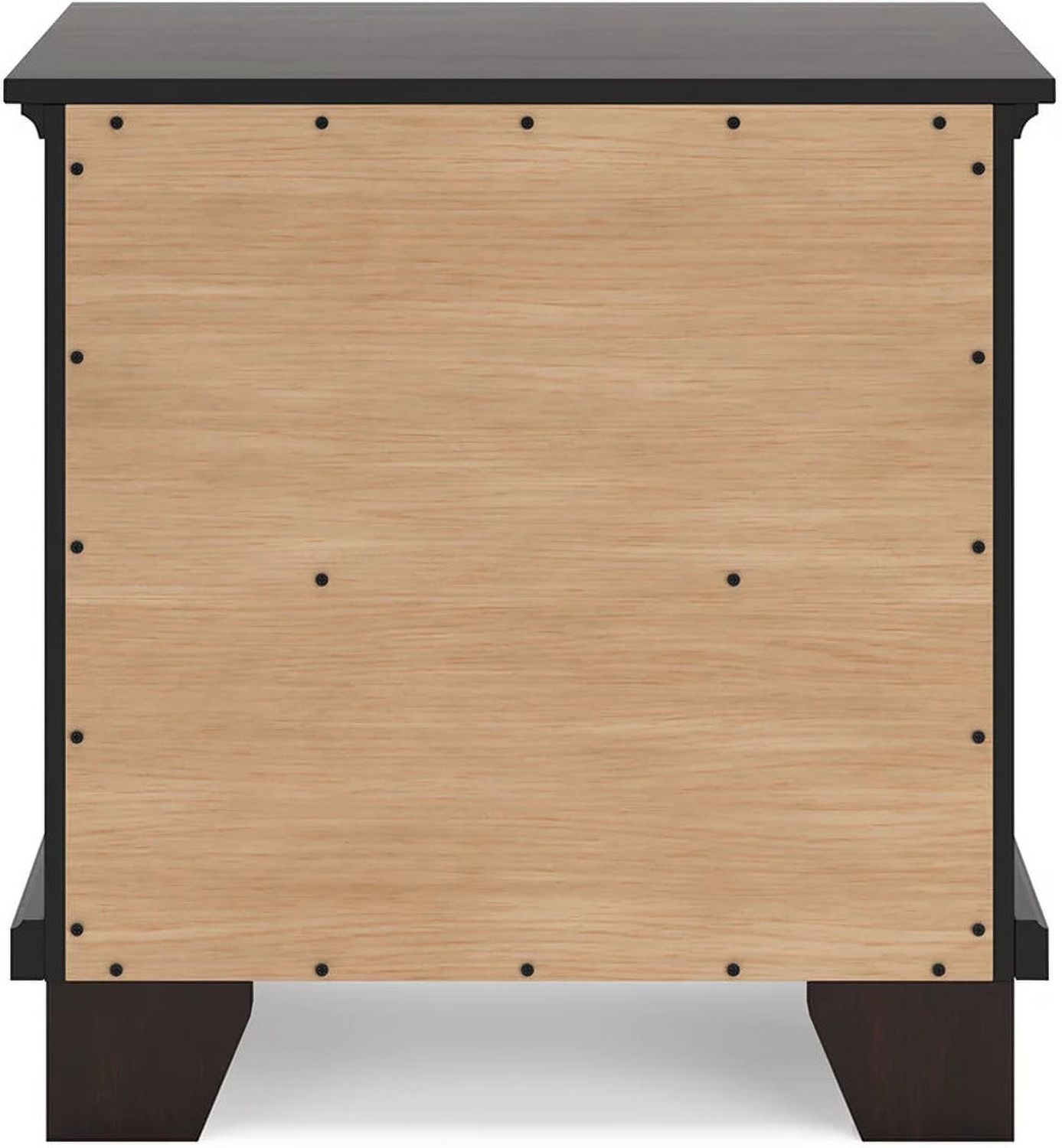 Covetown Nightstand In Dark Brown B44192