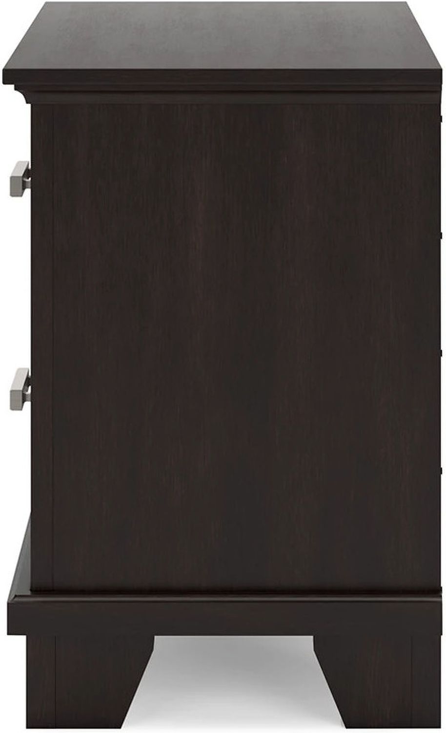 Covetown Nightstand In Dark Brown B44192