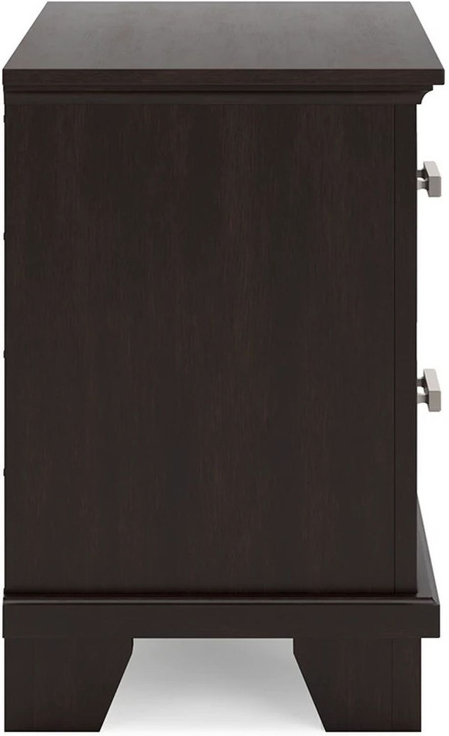 Covetown Nightstand In Dark Brown B44192