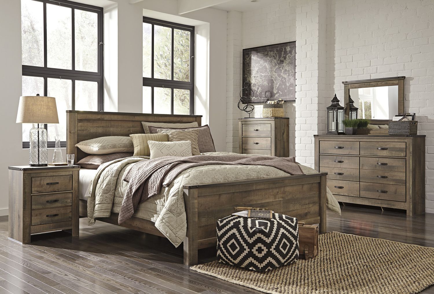 Trinell Brown Dresser B44631