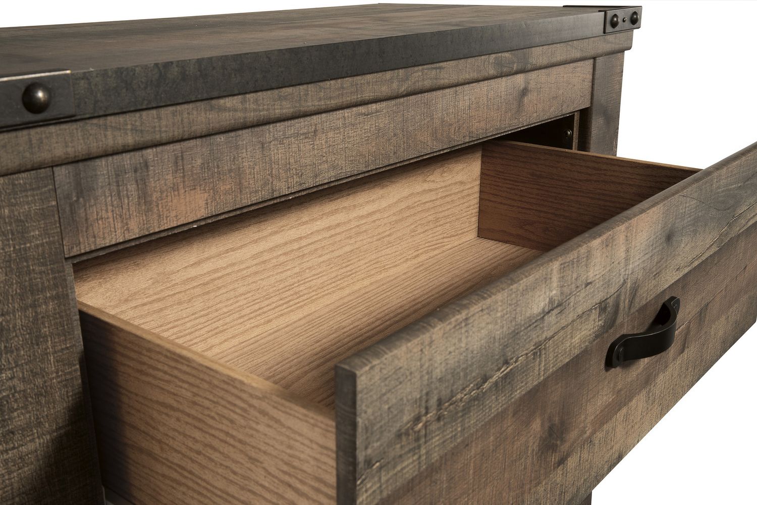 Trinell Brown Five Drawer Chest B44646